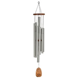 Woodstock Chimes Signature Collection, Woodstock Mindfulness Chime, Large (44'') Eastern Energies Wind Chimes for Outdoor, Patio, Home or Garden Décor (WMCL)
