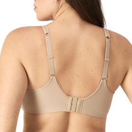 Bali Women's One Smooth U Ultra Light Illusion Neckline Underwire Bra, Nude,36B