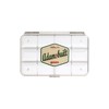 Adamsbuilt Fishing AB110C-12C-Fly Box Ultra Clear 12 Compartimentos, Grande