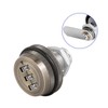Cam Lock with Code Combination, Mechanical Lock with 3 Digits,