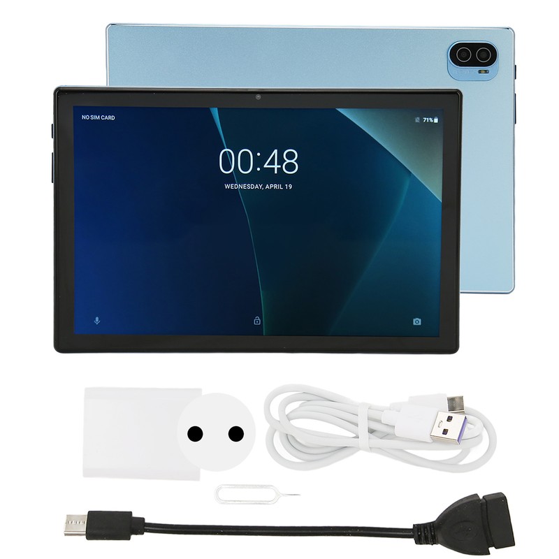 10.1 Inch Tablet for Android 12.0 Tablet 1960X1080 Resolution Octa