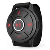 Botón multimedia de iluminación Bluetooth, IPX7 resistente al agua, control remoto para volante, automóvil, bicicleta, motocicleta, barco, deportes de potencia, botón de control remoto para