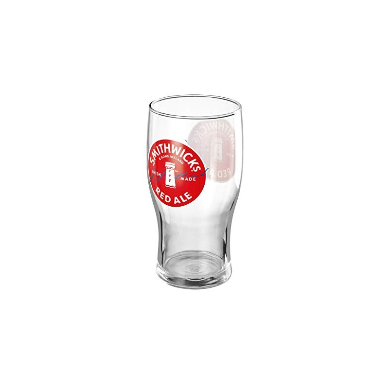 Smithwick's Irish Red Ale Signature Pub Glass Imperial 20oz Pint