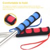 HJIAMA 3 Pieces Telescopic Flag Pole, 1.2 m Stainless Steel