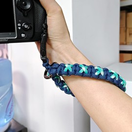 VICHUNHO Camera Wrist Strap, Secure & Adjustable DSLR Camera Hand Strap, Sling, Lanyard, Accessories, Blue, generic