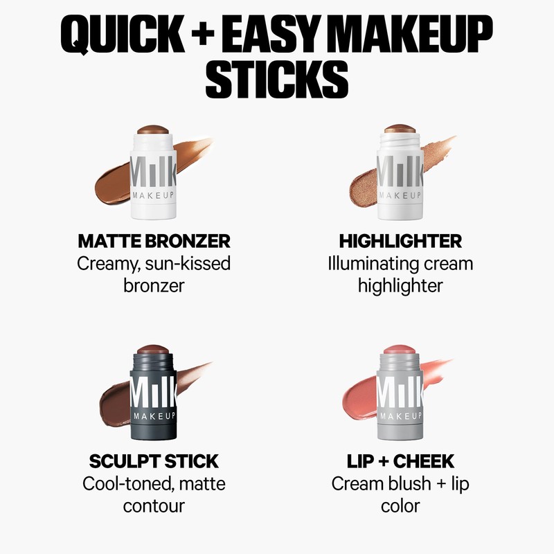 Milk Makeup Sculpt Stick – Cool-Toned Cream Contour Stick Adds