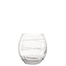 Drinking Glass Circle 390 ml White