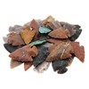 Crystalo - Set of 100 Indian Arrowheads Agate New Replica