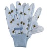Cotton Grip Triple Pack Bees Gardening Gloves - M8