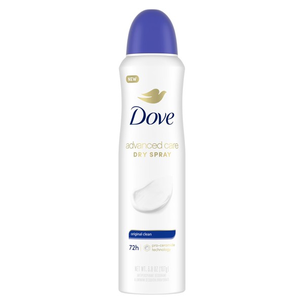 Dove Deodorant 3.8 Ounce Dry Spray Original Clean (113ml) (2
