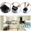 Teyyvn 1.2 Gallon Small Garbage Bags, Black Drawstring Trash Bags,