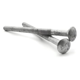 Carriage Bolt Hot Dipped Galvanized - 1/2"-13 x 7 PT - Qty-100