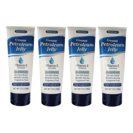 4 Xtra Care Creamy Petroleum Jelly Humectante Para La Piel E