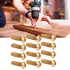 50Pcs Round Hex Socket Screw Copper Fastener Hardware Tools Industrial