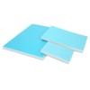 Rubber Carving Blocks, 3-Piece Three Layer Blue White Blue PVC