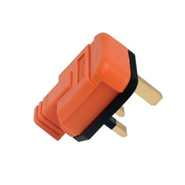 Heavy Duty 13A Plug Orange