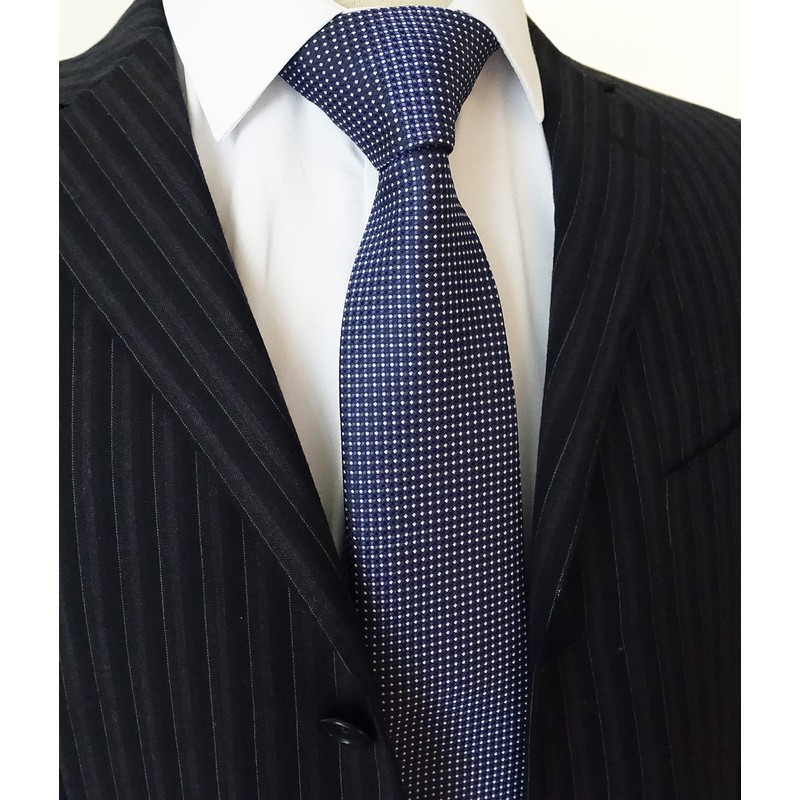 Towergem Men's Extra Long Tie Pure Fabric Jacquard Microfibre XL