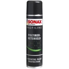 SONAX Polymer Net Shield 223300 | Aerosol-Based Polymer Spray Sealant for Paint Protection | Up to 6 Months of Protection | UV, Acid Rain & Contaminant Defense | Easy Application & High Gloss | 340ml