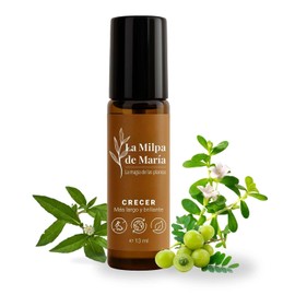 La Milpa de María - Crecer - Aceite para Acelerar el Crecimiento de Cabello, Nutre y Recupera Brillo, Suavidad y Longitud Deseada