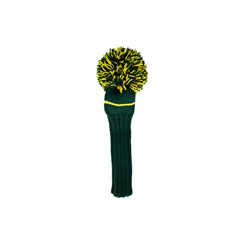 Jan Craig Head Cover Handmade Headcover for Driver 460cc Kelly/Yellow