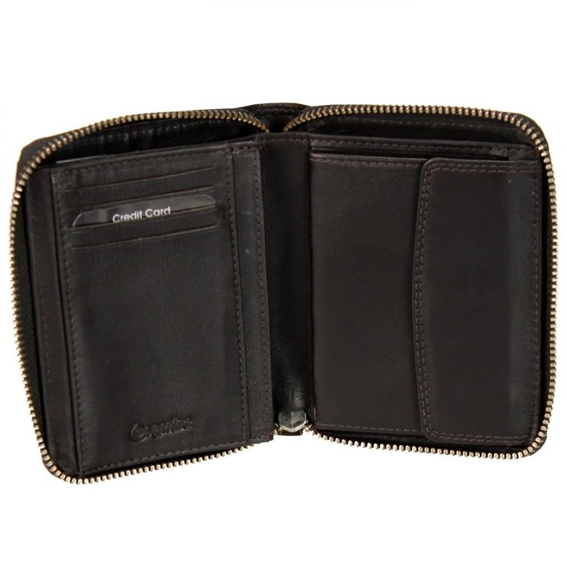Esquire Duo Damengeldbörse I Leder 10 cm