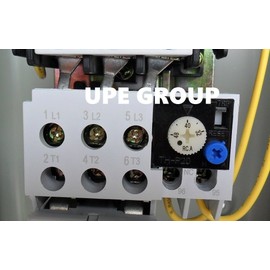 Magnetic Motor Starter for Electric Motor Control AIR COMPRESSOR 25HP 48 AMP 3-PHASE 460VAC WITH ADJUSTABLE OVERLOAD RELAY