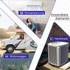ANGEEK CBB65 450V AC 20uf 50/60HZ Outdoor Start Capacitor, Compressor