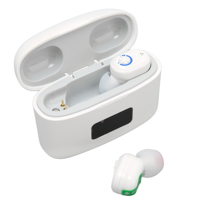 Hearing Amplifiers Noise Cancelling Ergonomic Silicone Earbud Lightweight Rechargeable Hearing