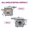 Hypersky 640347 Carburetor for Tecumseh TM049XA 640347A Strike Master &