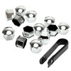ETOPARS Pack of 20 21 mm Car Wheel Nut Caps