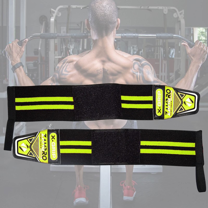ZAHBRO Wrist Strap Weightlifting Gym Weight lifting Straps Support Hand