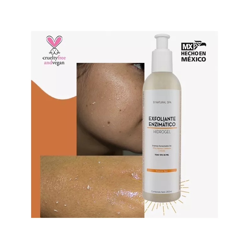 B. Natural Spa Exfoliante Enzimático Hidrogel 250ml -no Abrasivo-