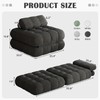 DSNAPE Folding Futon Sofa Bed, Single Size Convertible Sleeper Chair