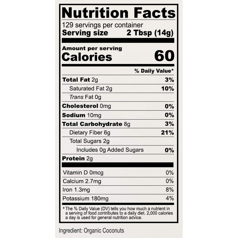 Anthony's Organic Coconut Flour, 4 lb, Batch Tested Gluten Free,