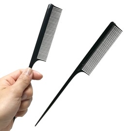 Anti-Static Comb Comb Ducker Hair Arrangement Hair Set Styling Beauty Accessory Hair Closure Unisex (Set of 2 Combs)