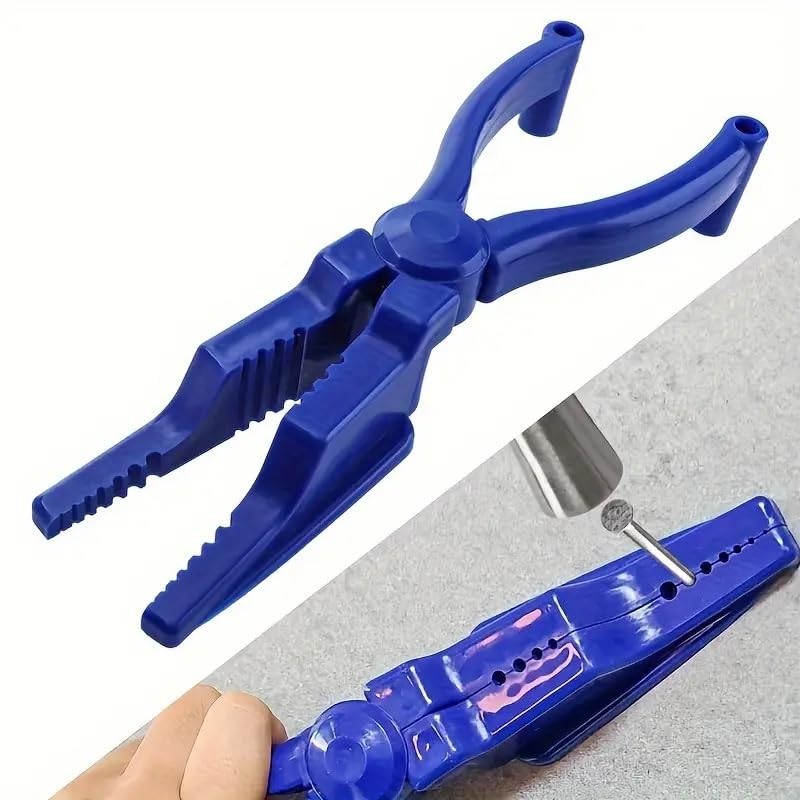 Nail Holder for Hammering, Plastic Pliers, Secure Nails Anti-Smashing Finger