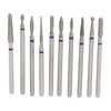 30 Holes Nail Drill Bits with Dustproof Organizer Stainless Steel