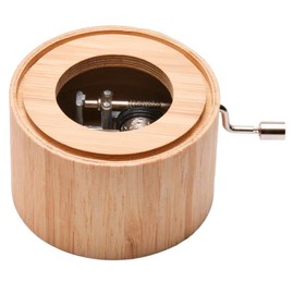 Crank Mechanism Green-Line Classic Edition Framed Bamboo Musical Box Fascination Waltz