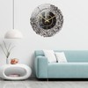 MagiDeal Religious Islamic Calligraphy Wall Clock for Living Room Decorative,