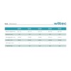 Wiltec Swivel Castor 80 mm with Plastic Wheel, Brake and