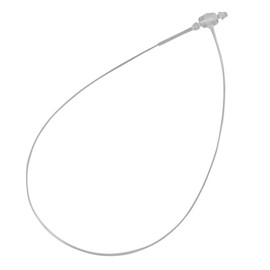 Safety Threads Loop Pins - Transparent, Robust for Labels and Price Labelling (7 inch/175 mm, Pack of 1000)