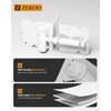 ZEKOO Stainless Steel Gate Hardware Kit, Self Closing Gate Hinges