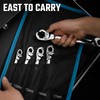 DURATECH Ratcheting Flare Nut Wrench Set, Open End Wrench Set,