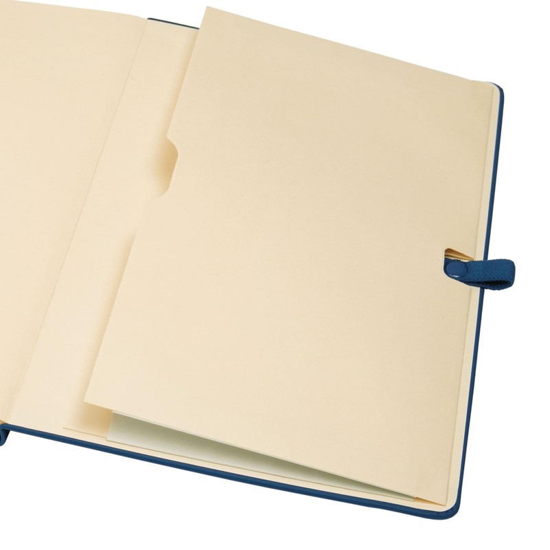 FINOCAM – Nexo Notebook Hard Cover otted Navy Blue |