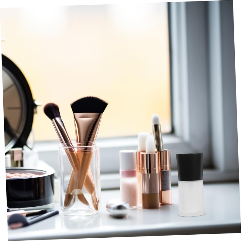 Gatuida 2Pcs Refillable Foundation Bottles Durable Cosmetics Containers with Press