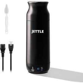 Jettle Electric Kettle - Travel Portable Heater for Coffee, Tea, Milk - Color: White