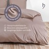 herzbach home Premium Mako satin bed linen set made from