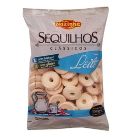 NAZINHA Kekse mit Milchgechmack - Sequilhos Sabor de Leite, 350g