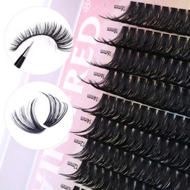 Individual Lashes Wispy Lash Clusters 50D Cluster Eyelash Extensions Eyelash Clusters Lash Extensions by Winifred