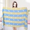 Extra Large Thin Cotton Beach Bath Towel for Adults - Soft, Absorbent, Quick-Drying for Summer Home Use Men's Single Bath Towel - Pink + 140x70cm 4ea